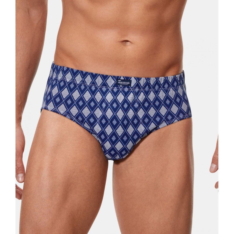 Abanderado - Slip - 80 GEO AZUL VINO